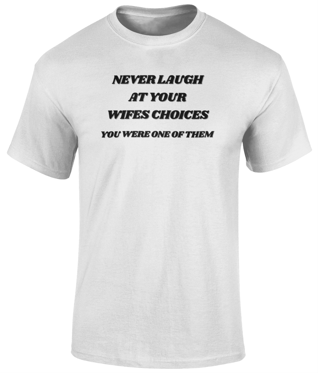 Never laugh