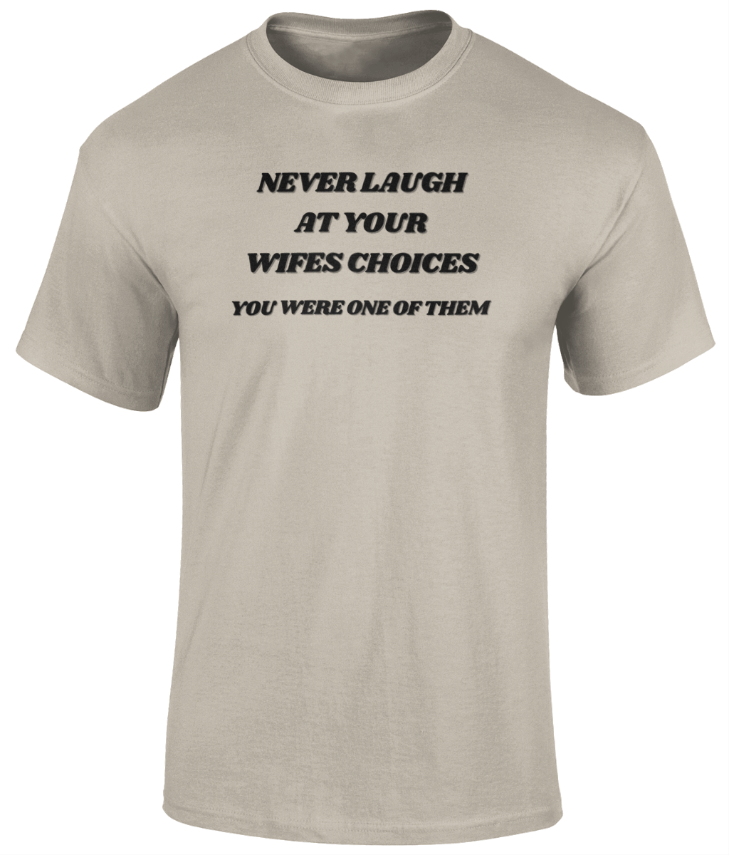 Never laugh