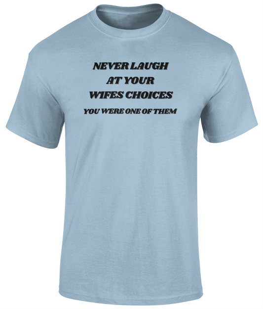 Never laugh